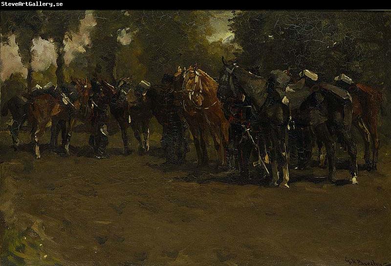 George Hendrik Breitner Cavalry at Rest